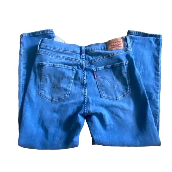 Levi's Womens Medium Wash Denim Jeans-Blue-Size 8-GUC - Picture 6 of 7